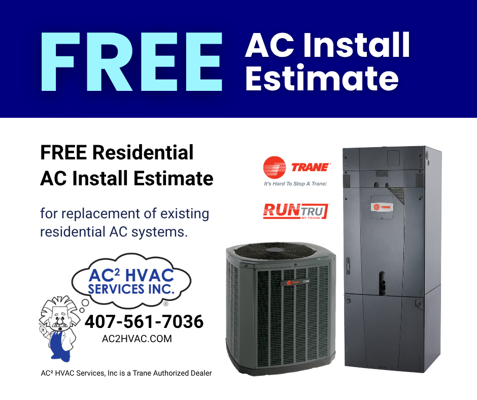Free Residential AC installation Estimate (to replace existing AC system)